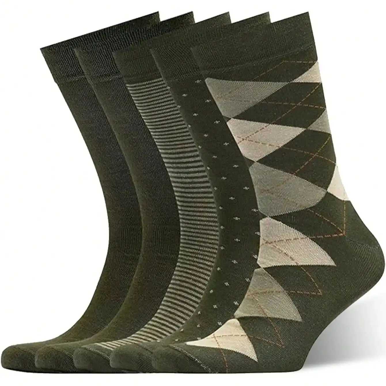 5 Pairs Of Men's So…