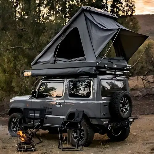 

Roof Tent Fully Automatic Outdoor Self Driving Touring Car Tent Rainproof AluminumAlloy Hard Shell Off Road Vehicle Ceiling Tent