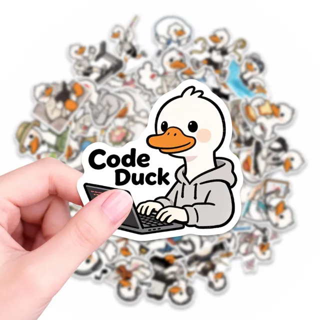 Duck Doodle Sticker Pack (50pcs)