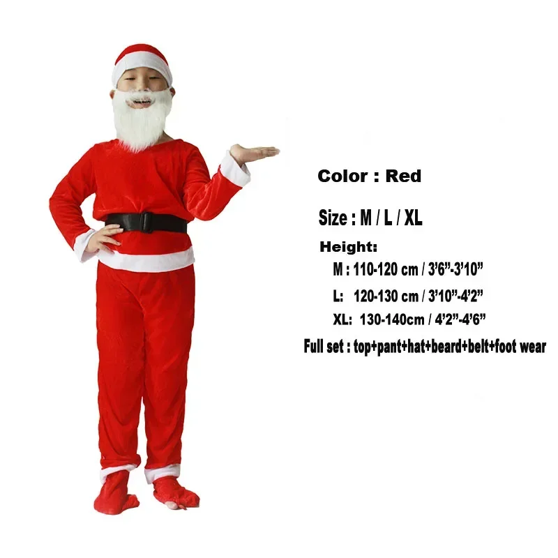 Fairy Cartoon Seven Dwarf Group Costume Child Boys Carnival Festival Cosplay Elf Elven Outfit For Kids Top Trouser Beards Ha MN9