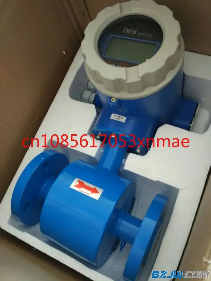 Hot sale 420ma  Rs485 Electromagnetic Water Flow Meter Sugar Water Pure Water Slurry Electromagnetic Flowmeter Stainless Steel