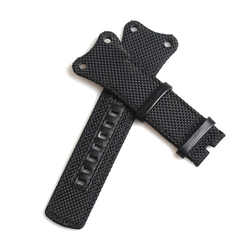 حزام ساعة MAIKES من جلد العجل الأصلي لساعة CK Calvin Klein Special arc ينطبق على حزام ساعة CK4B381b6 K4B381B3 مقاس 30 مم