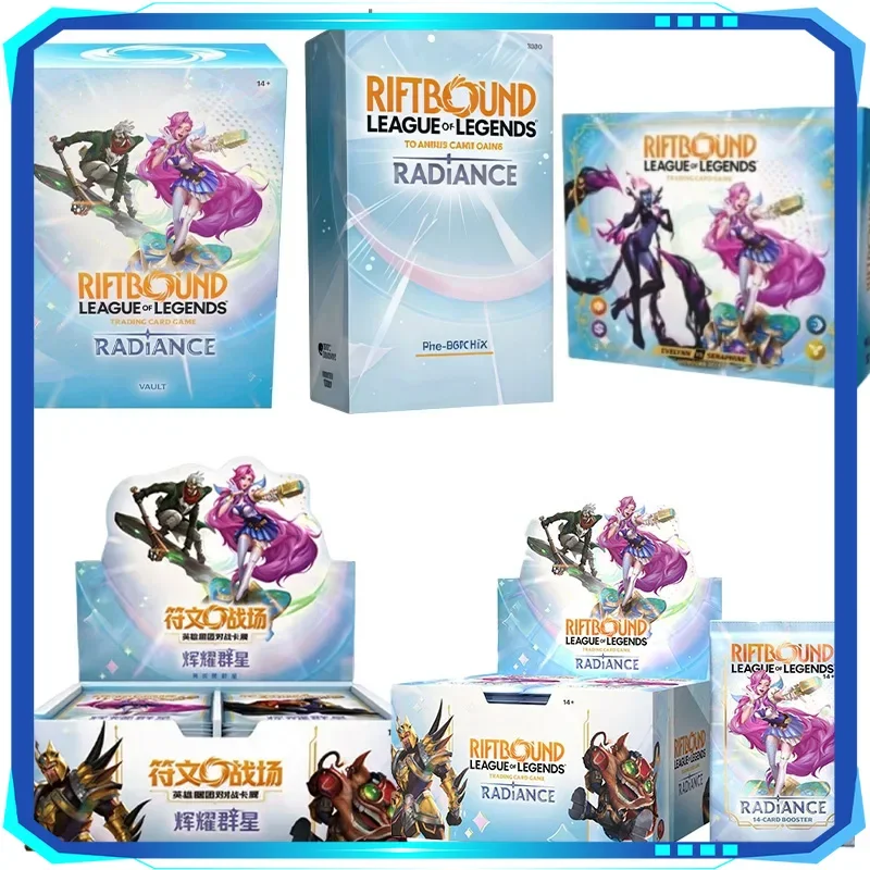 Shining Soul Riftbound LOL TCG Radiant Stars Standard Supplementary Pack Competitive Battle Trading Cards Collectible Hobby Gift