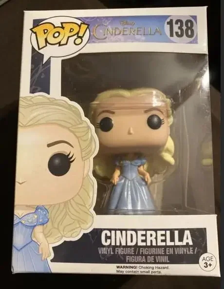 Funko POP DISNEY Hello Kitty 01# Snow White 08# Tinker Bell 10# Ariel 27 # Cinderella 41# 138# Figure for Kids Birthday Gift
