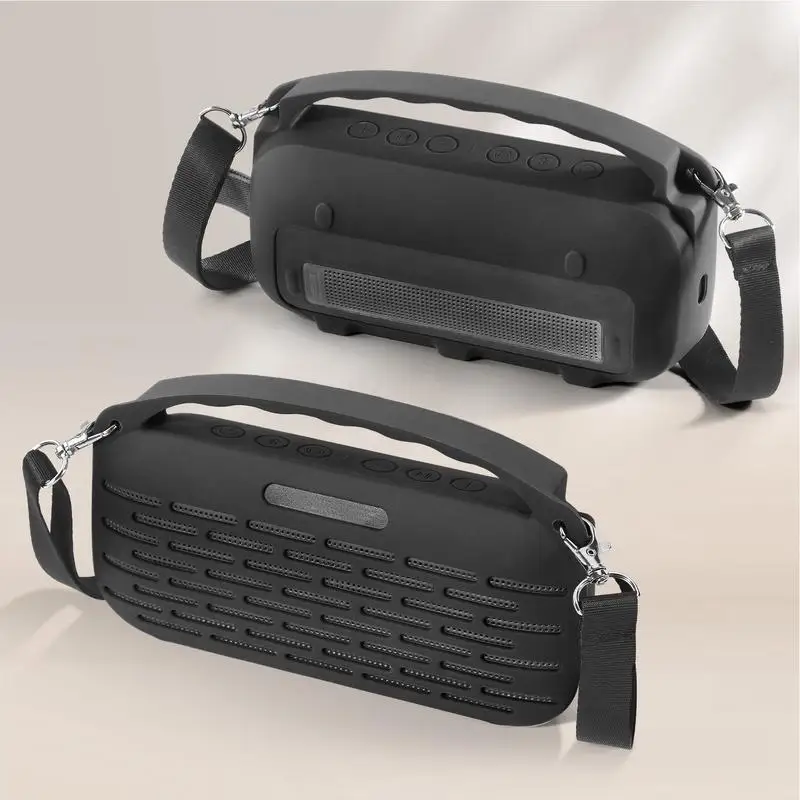 Cubierta de silicona para altavoz inalámbrico, funda protectora para altavoz al aire libre, viaje, Camping, ajuste preciso, protección electrónica, todos