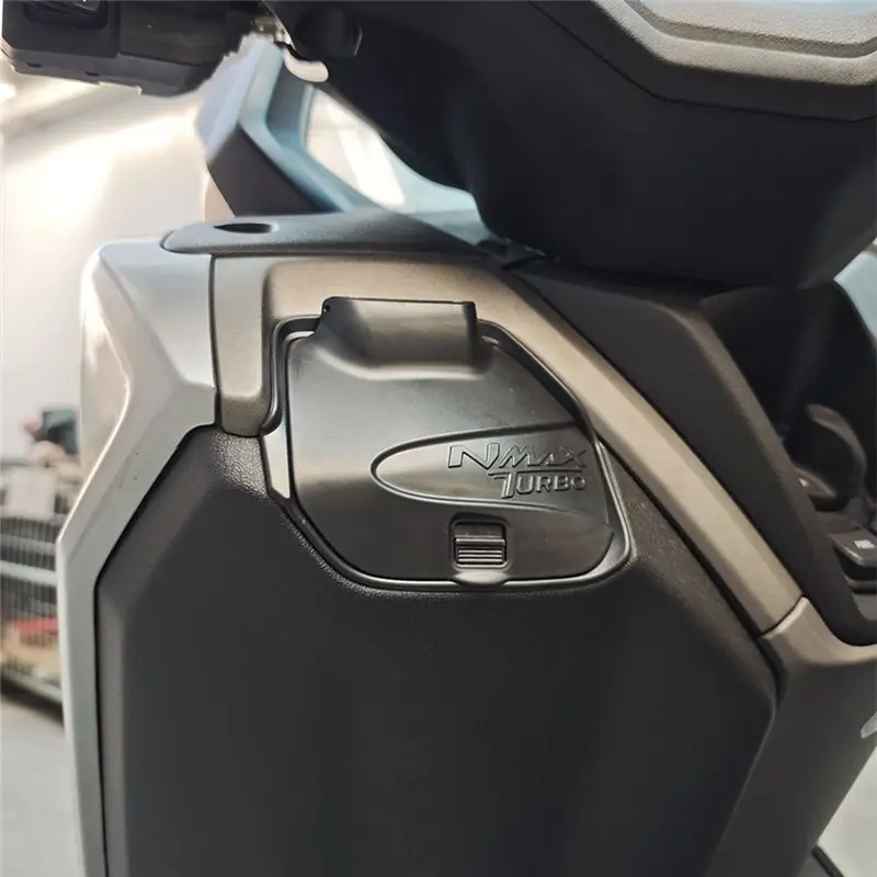 ABXV-Motorcycle Tool Box Cover Side Pocket Storage Lid Waterproof For NMAX 155 NMAX155 V3 2025 Accessories