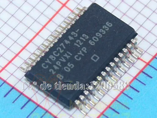 1pcs/Lot New original CY8C27443-24PVXI CY8C27443 SSOP-28 In Stock