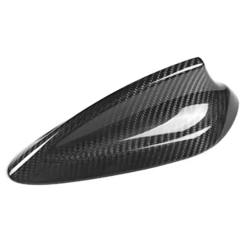 Classy-Car Roof Shark Fin Antenna Cover Carbon Fiber Antenna Trim Cover For BMW 1 2 Series F20 F44 X1 X3 X4 X5 F48 G01 F26 G05