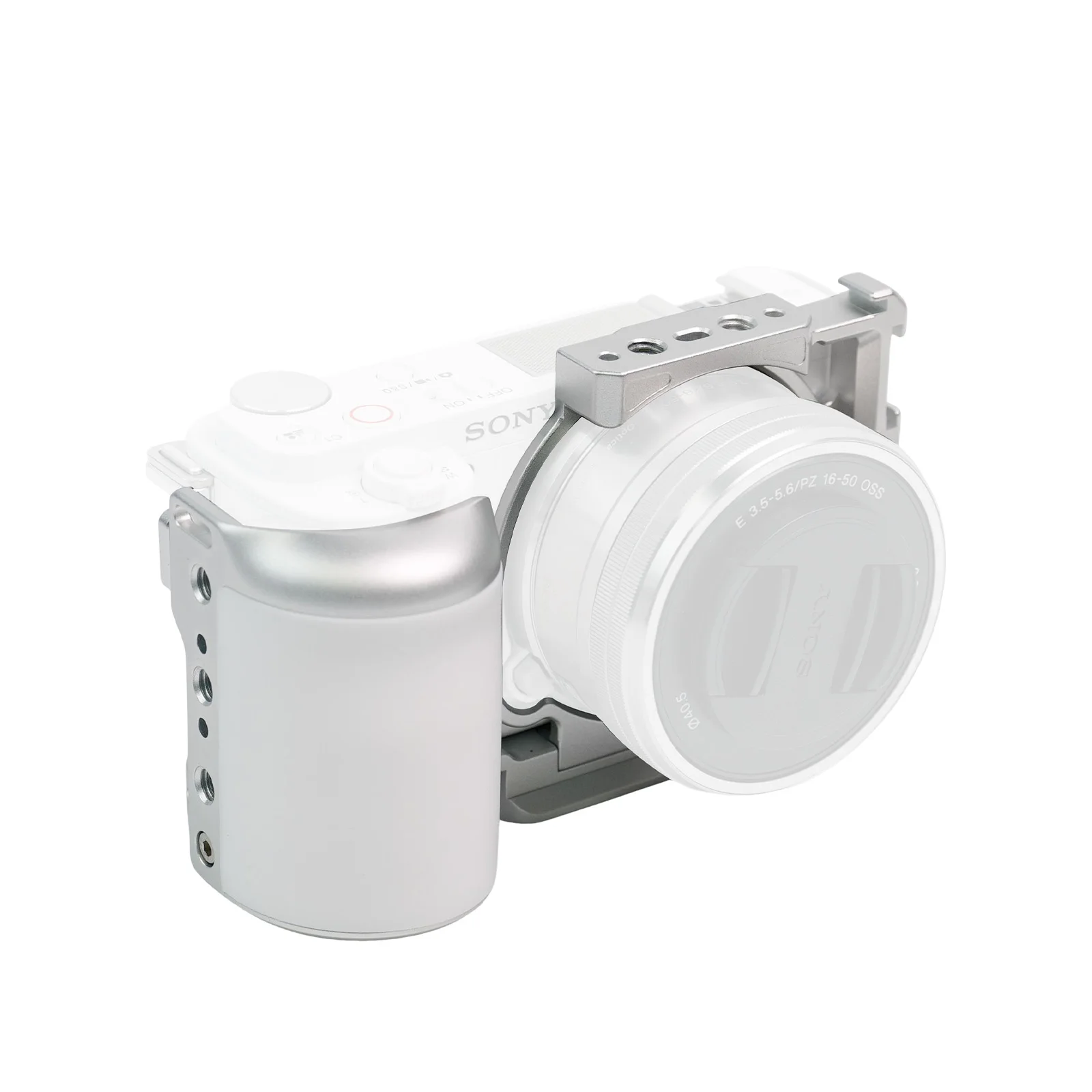 

YANZUO Suitable For Sony ZVE10 Camera Rabbit Cage Accessories Video Stabilizer Camera Rabbit Cage Aluminum Alloy Fixing Bracket