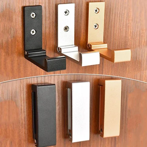 

Невидимый складной алюминиевый настенный крючок, креативный крючок, держатель для наушников, крючок для одежды, крючок для полотенца для Kitch