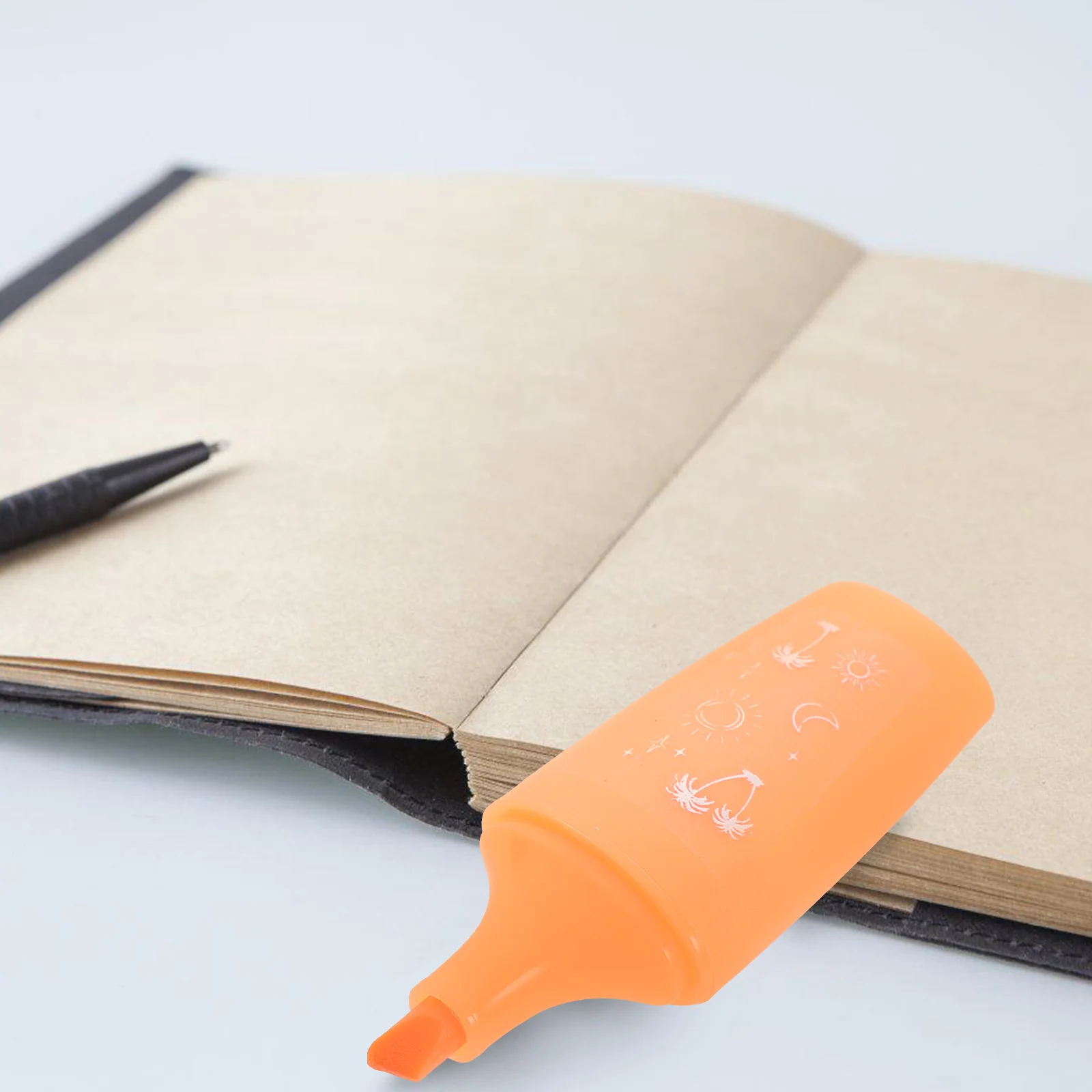 

12 Pcs Colored Highlighter Coloring Pens Writing Markers Highlighting Note Marking School Double Mini for