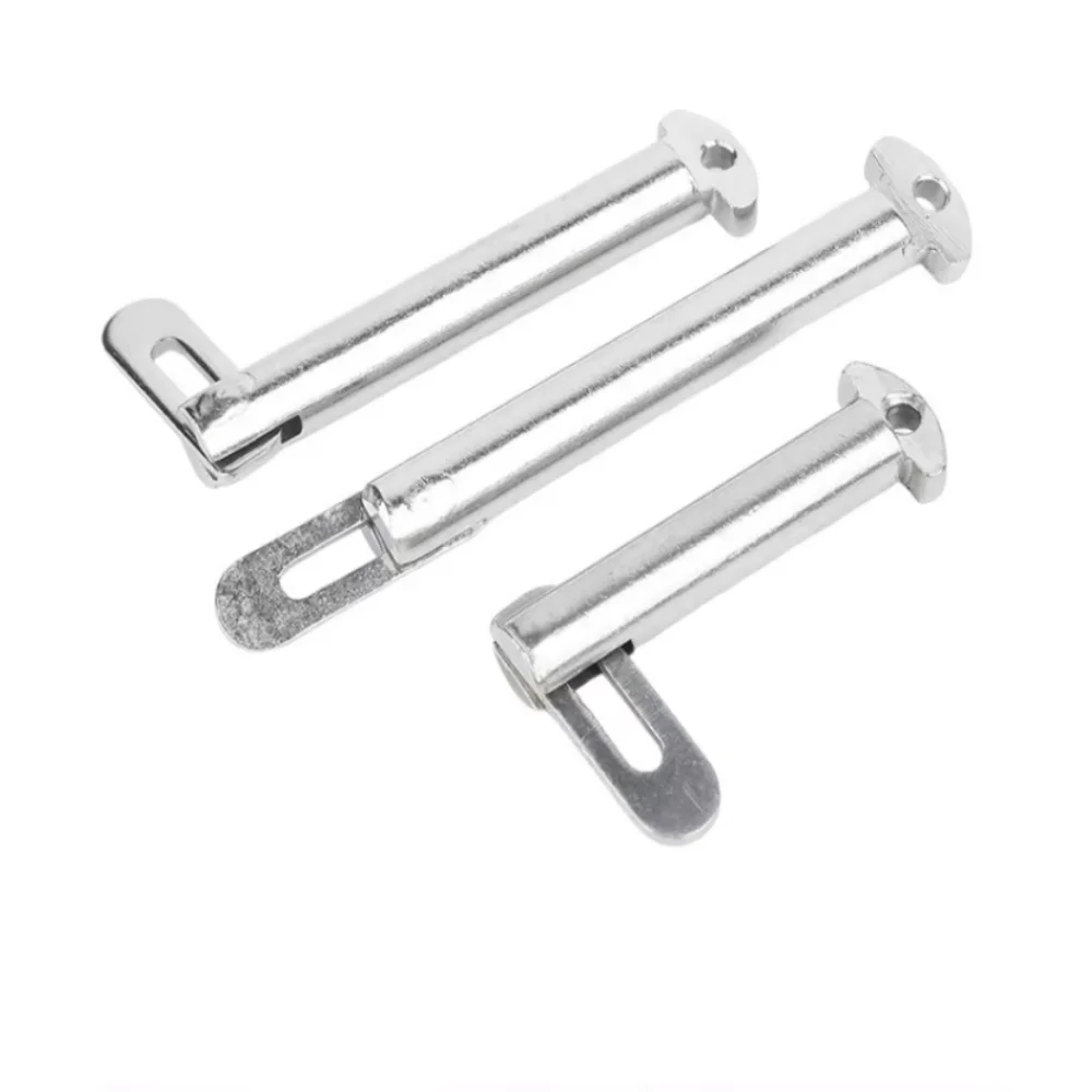 304 Stainless Steel Tongue Bolt Pin Marine Grade Hardware M8~M14 Elbow Bolt Tongue Clasp Latch for Boat Auto Industrial Use