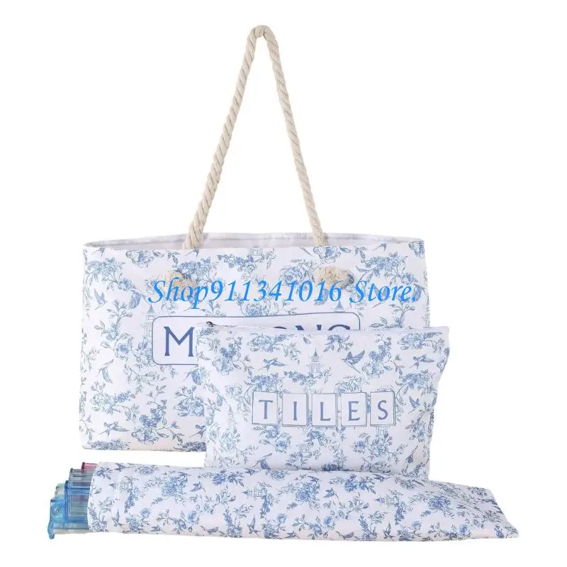 Stylish Floral Pattern Storage For Makeup Accessories And Small Items