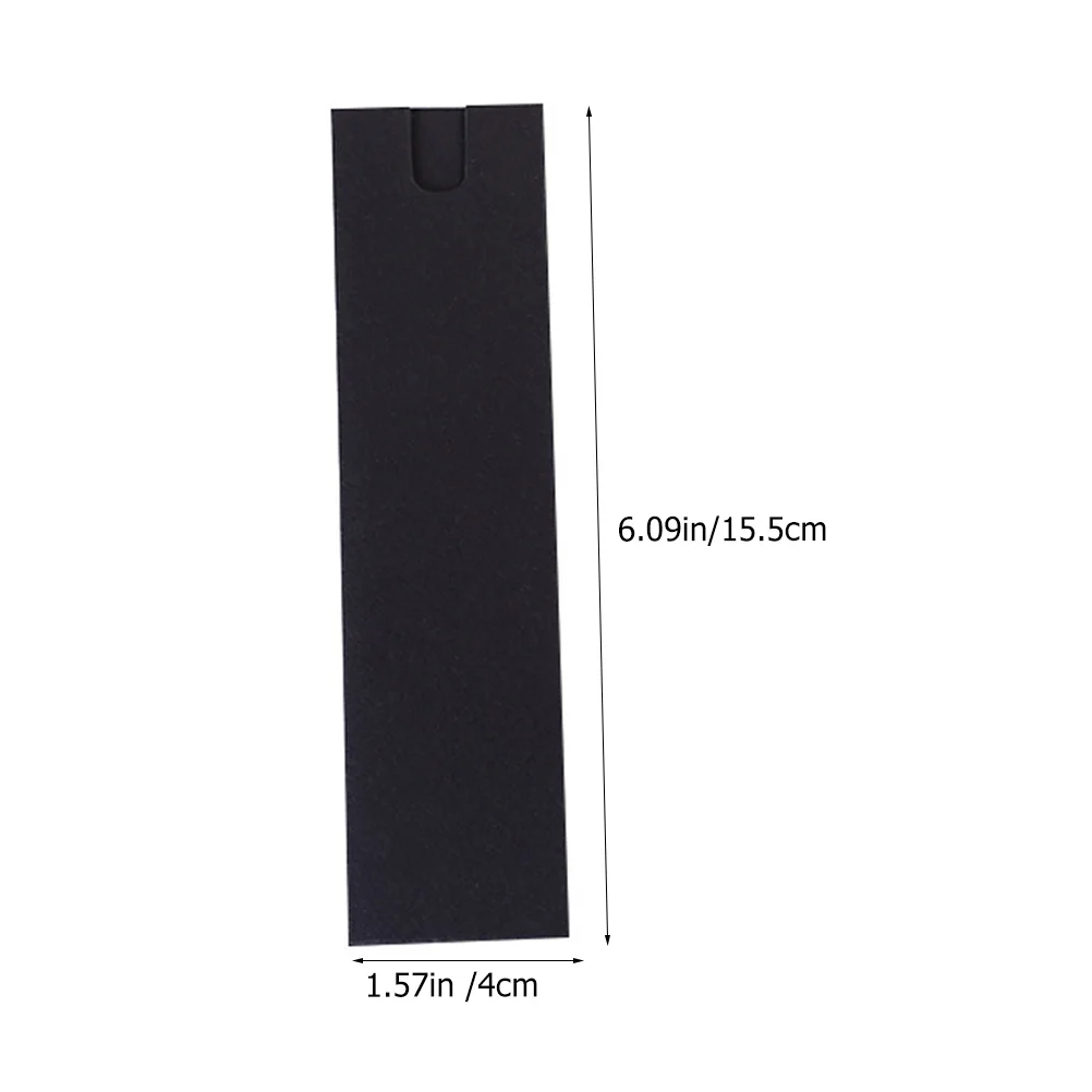 40 قطعة من أكياس القلم الورقية مادة كرافت سميكة مع تصميم نافذة حقيبة تخزين القلم تغليف الهدايا كم ملحقات المكتب