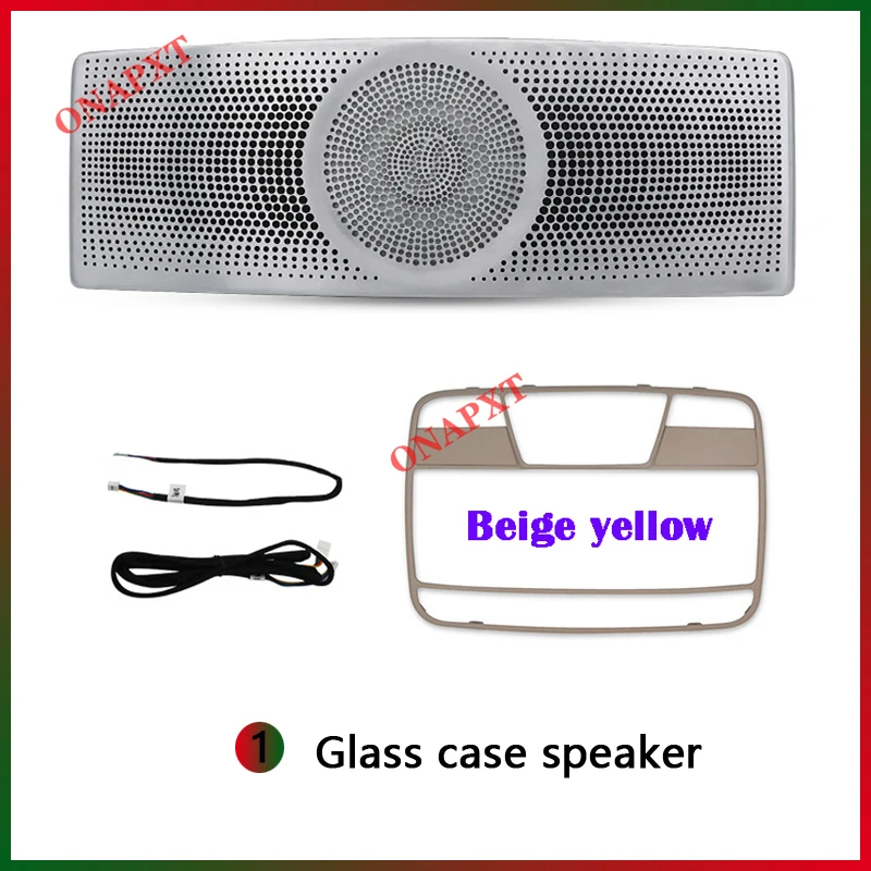 Für Benz E-klasse W213 Coupe W238 AMG 64-farbe LED Auto Atmosphäre Lampe Decke Air Vent Turbine 3D Hochtöner Speeker Umgebungs Licht