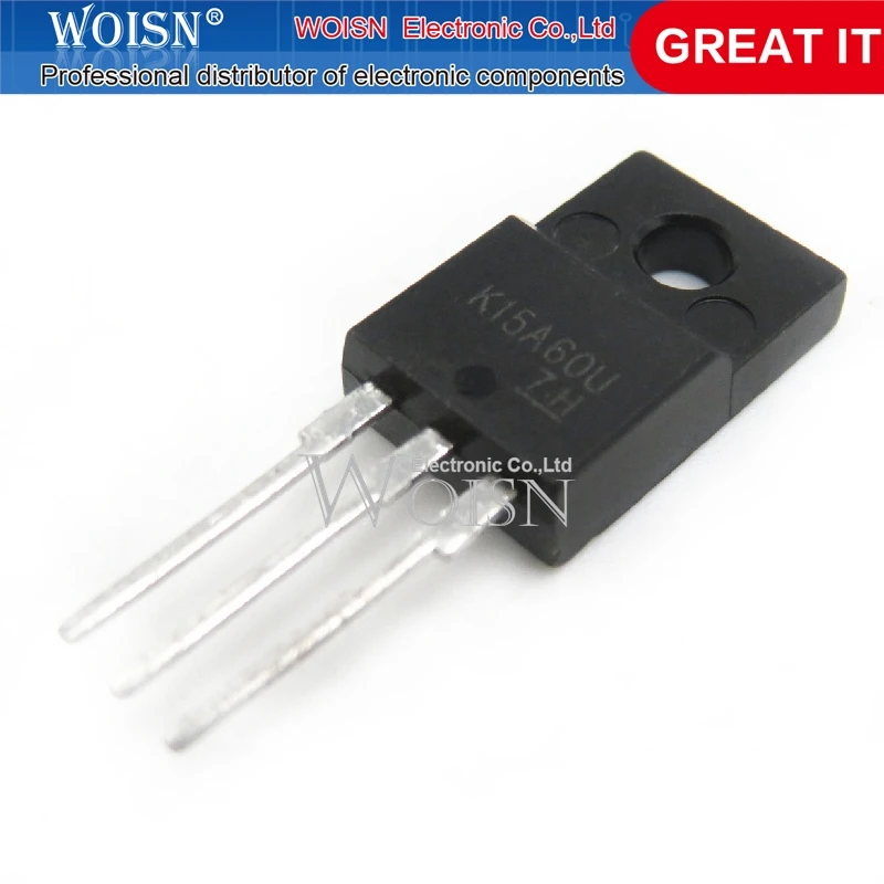 5pcs/lot TK13A65U K13A65U K15A60U K15A60 TO-220F 13A 650V new original In Stock