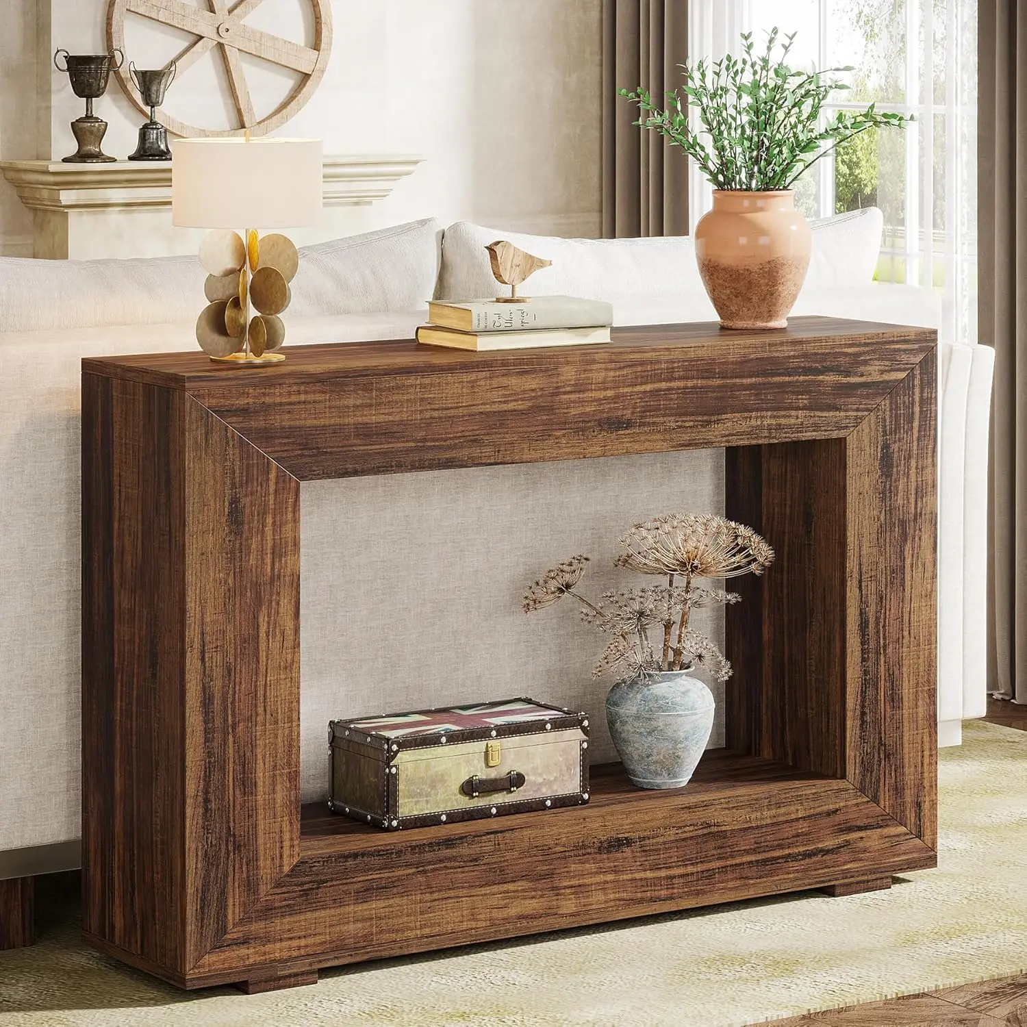 LITTLE TREE Console Table with Storage Space in the Entrance Area for Entrance, Hallway, Living Room image 6