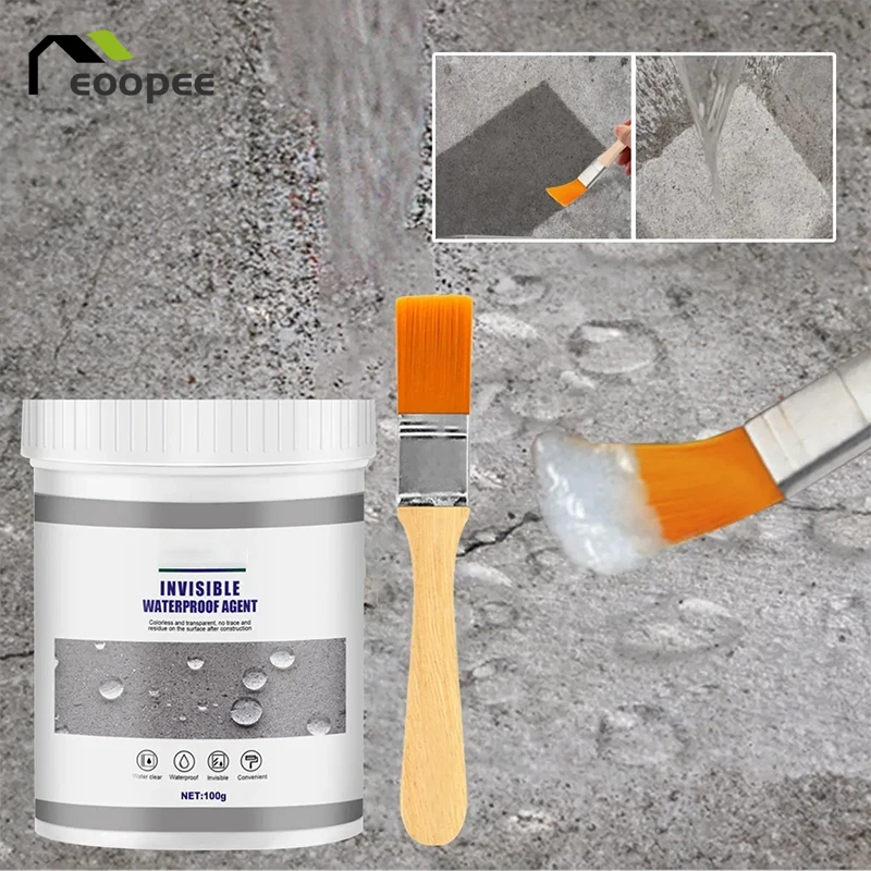 30/100/300g Water-resistant Sealant Toilet Bathroom Kitchen Waterproof Paint Strong Invisible Glue Waterproofing Sealant