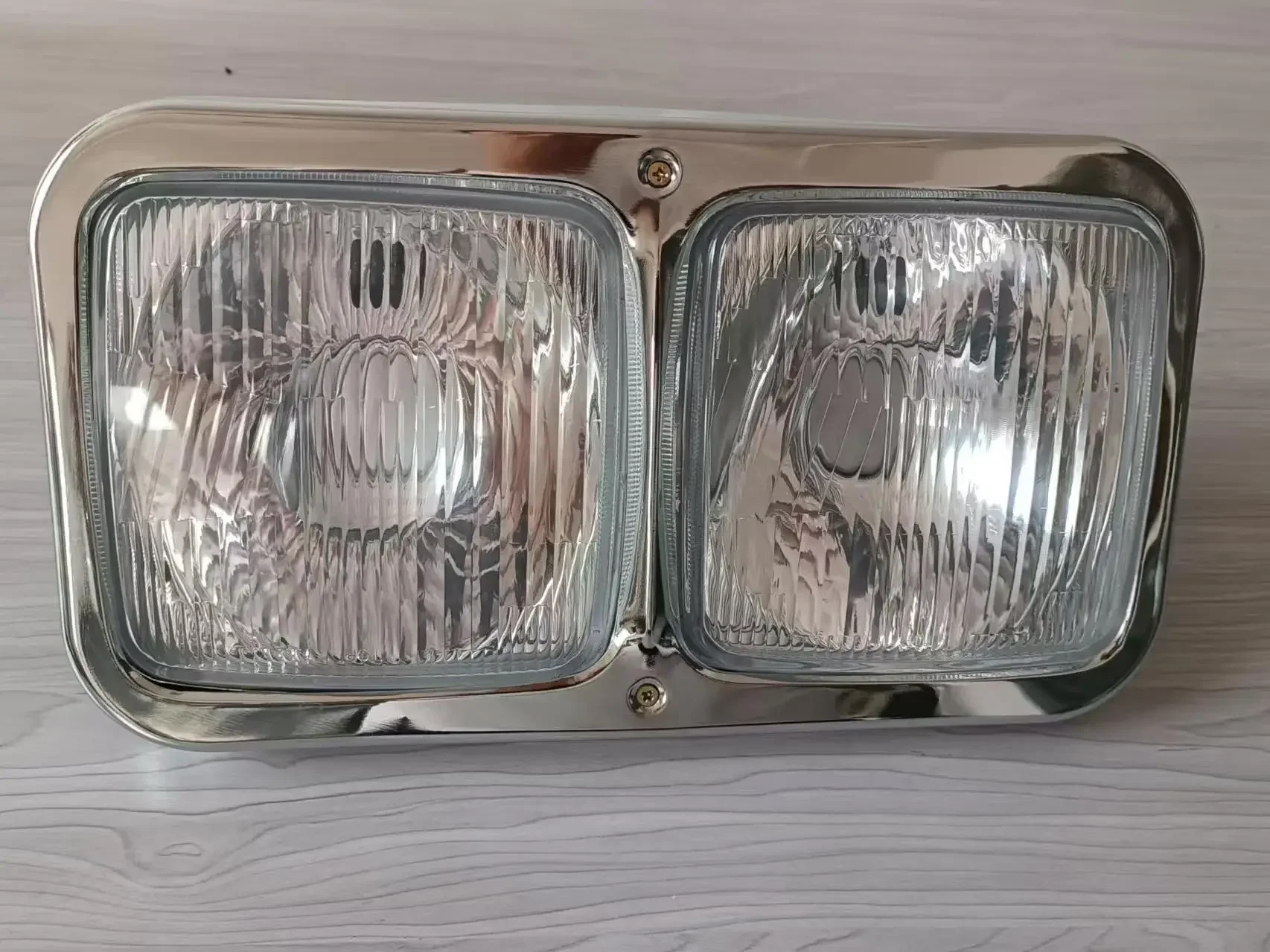 Front Combination Headlights Headlights Assembly Truck Rectangular Double Headlights