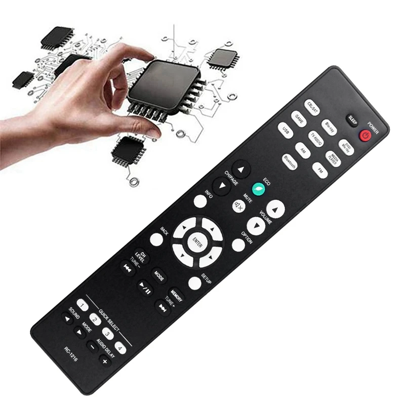 4X RC-1216 デノン AV サラウンドレシーバー AVR-S530BT AVRS530BT AVR-S540BT AVRS540BT AVR-X550BT のリモコンを交換します。