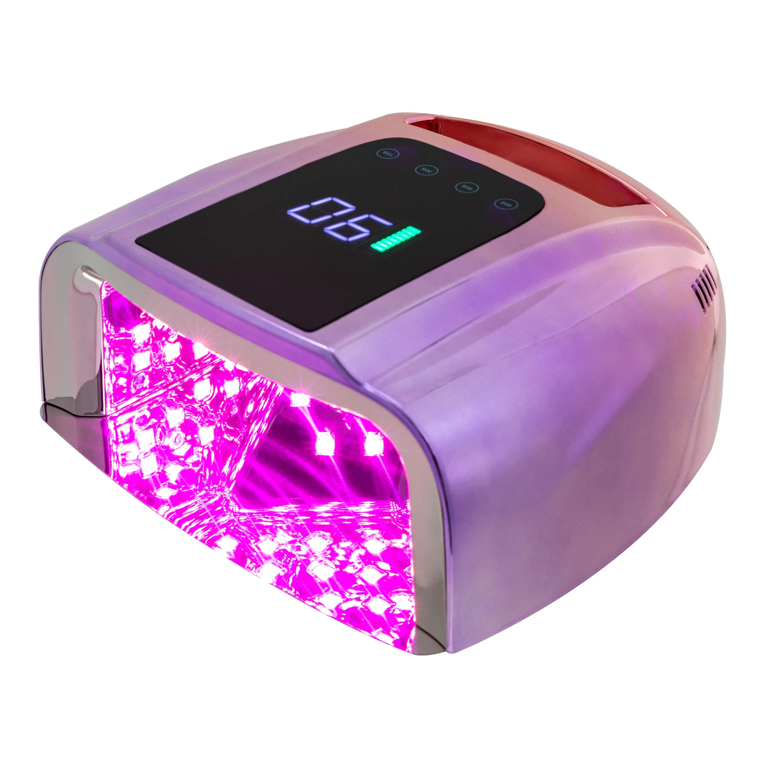 Nail Dryers with Smart Sensor, 15600mAh Battery, UV/LED Dual Light Source, Durable, Safe, and Easy to Operate