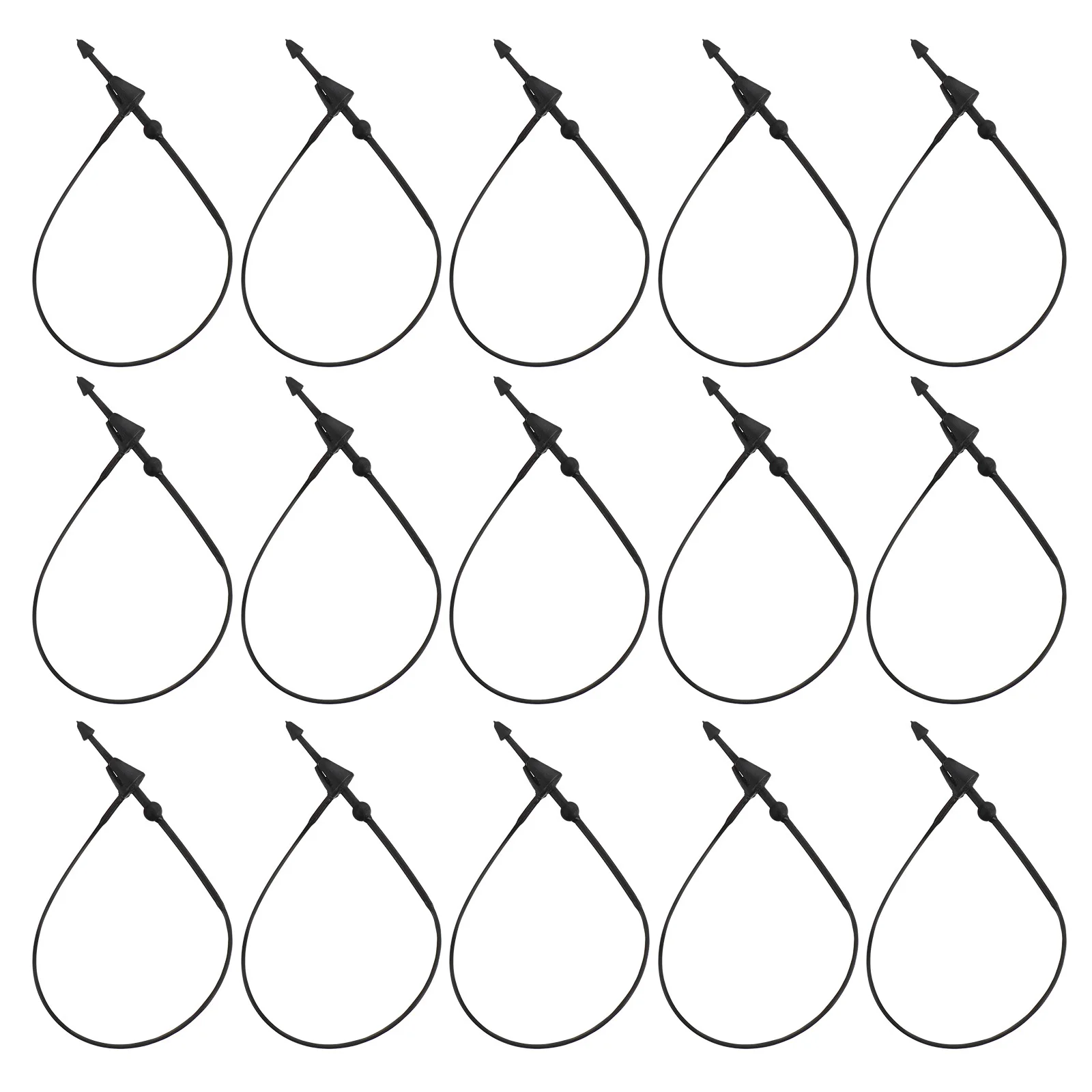 

5000Pcs Plastic Tag Fasteners Snap Lock Security Loop for Clothing Shoes Price Tags Easy Hand Application No Tools Needed