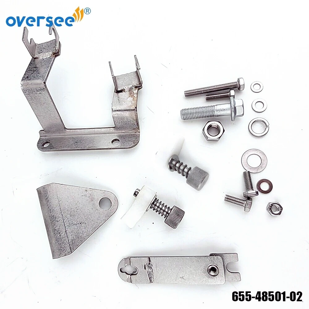 

Oversee 655-48501 Remote Control Attachment Kit For Yamaha Outboard Motor 6B 8B 8HP Motor 655-48501-02;655-48501-00