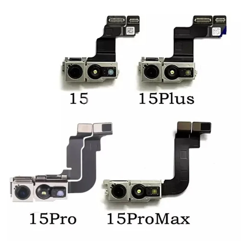 For Iphone 14 15 Pro Max Promax Front Facing Back Rear Camera Module Flex Cable For Iphone 14 15 Pro Plus Main Lens Camera