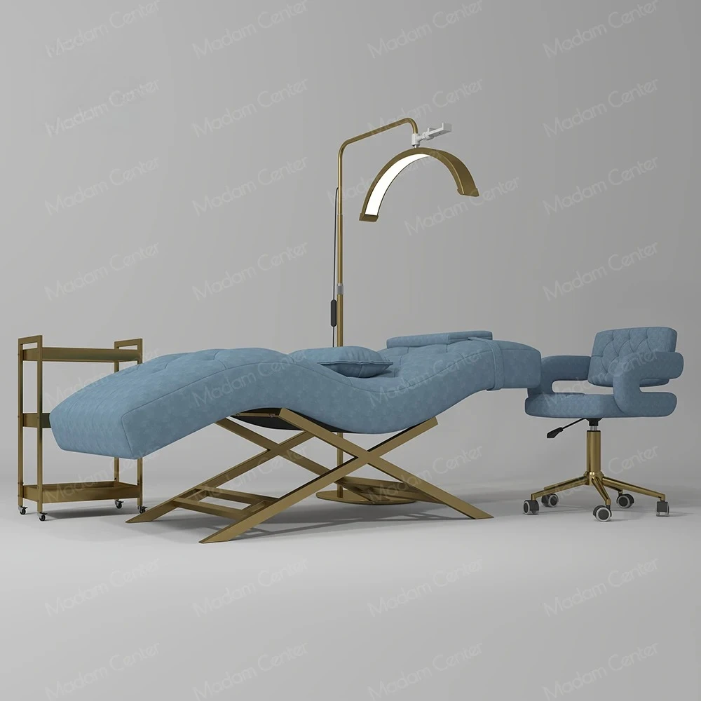 

Lash Furniture for Eyelash Studio Camilla Lash Salon Curved Chair to Make Eyelashes Stretchers for Eyelashes