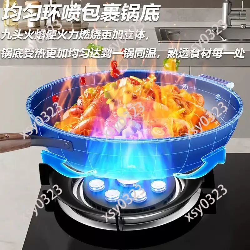 Dual Burner Gas Cooktop Embedded & Tabletop Use Energy Saving For LPG  Gas Kitchen Stove