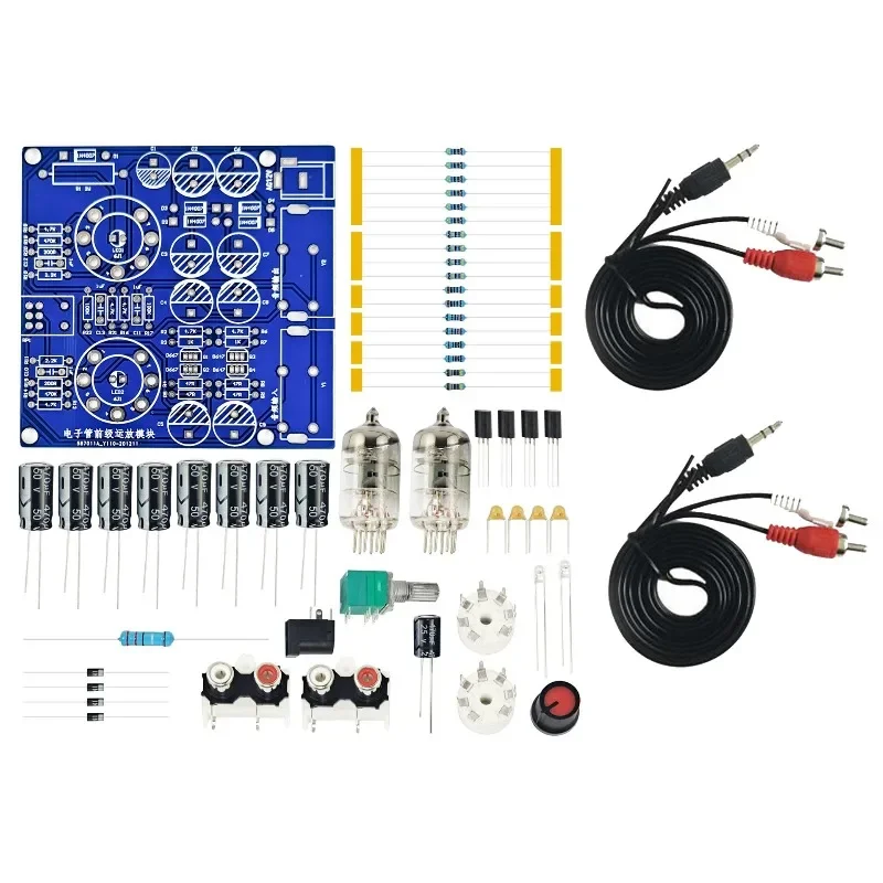6J1 Tube Front Speaker Power Amplifier Board Welding Assembly Kit Bile Machine TJ-56-509 Fever Audio Compatible