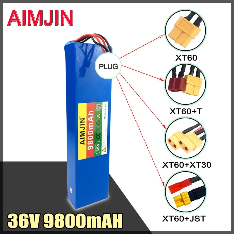 

10S3P 36V 9800mAh Lithium ion Rechargeable Replacement 18650 Battery Pack 350W 500W ,Suitable for Kugoo High-power Batteries