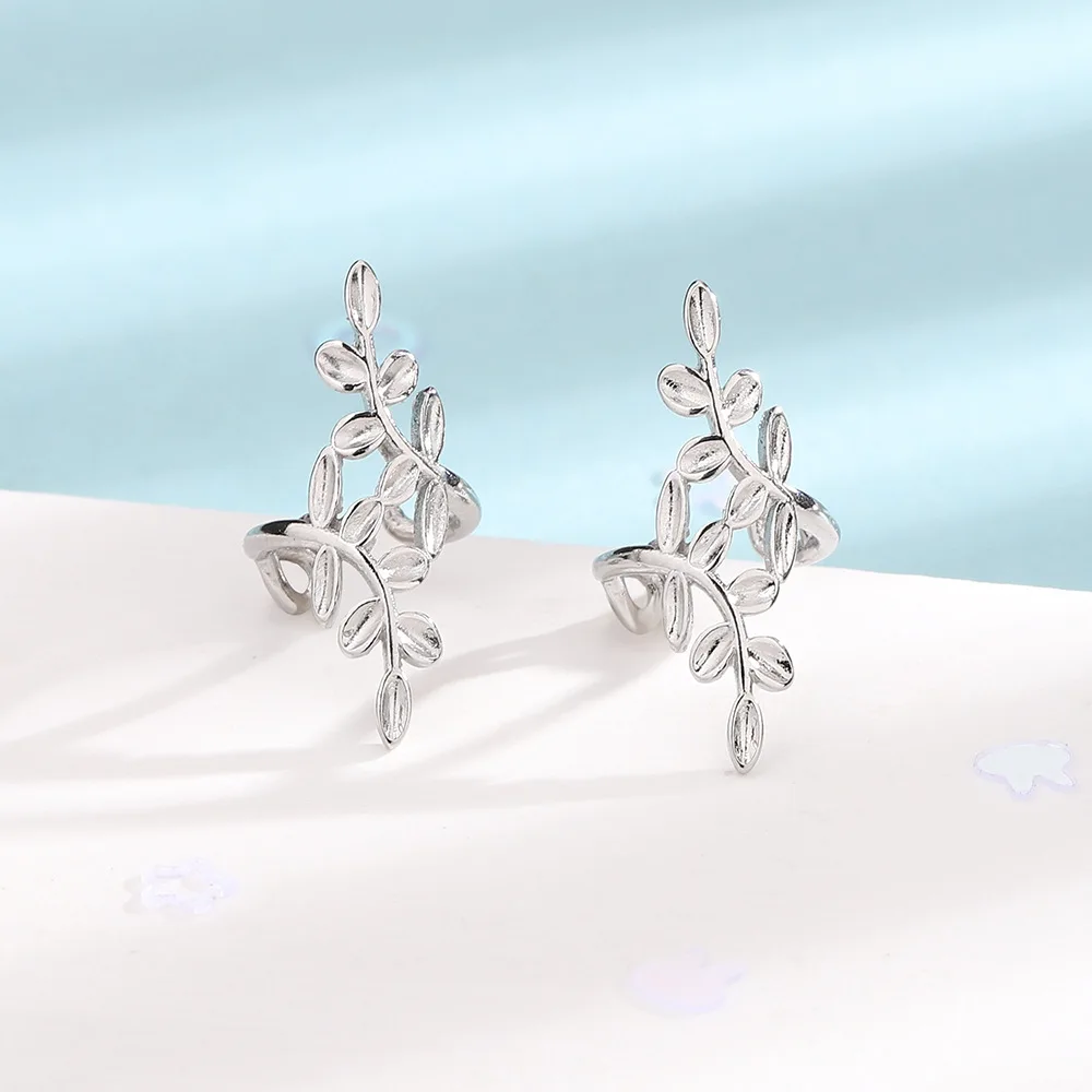 Vintage Hollow Butterfly Ear Clip Without Piercing Earrings For Women Fashion Exquisite Ear Cuff Wedding Jewelry