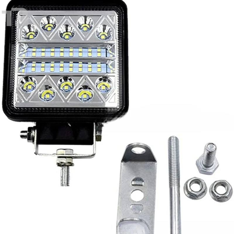 

Автомобильные светодиодные рабочие фары Большое поле зрения 72 Вт вспомогательные фары для внедорожников Инженерные фары для вилочных погрузчиков