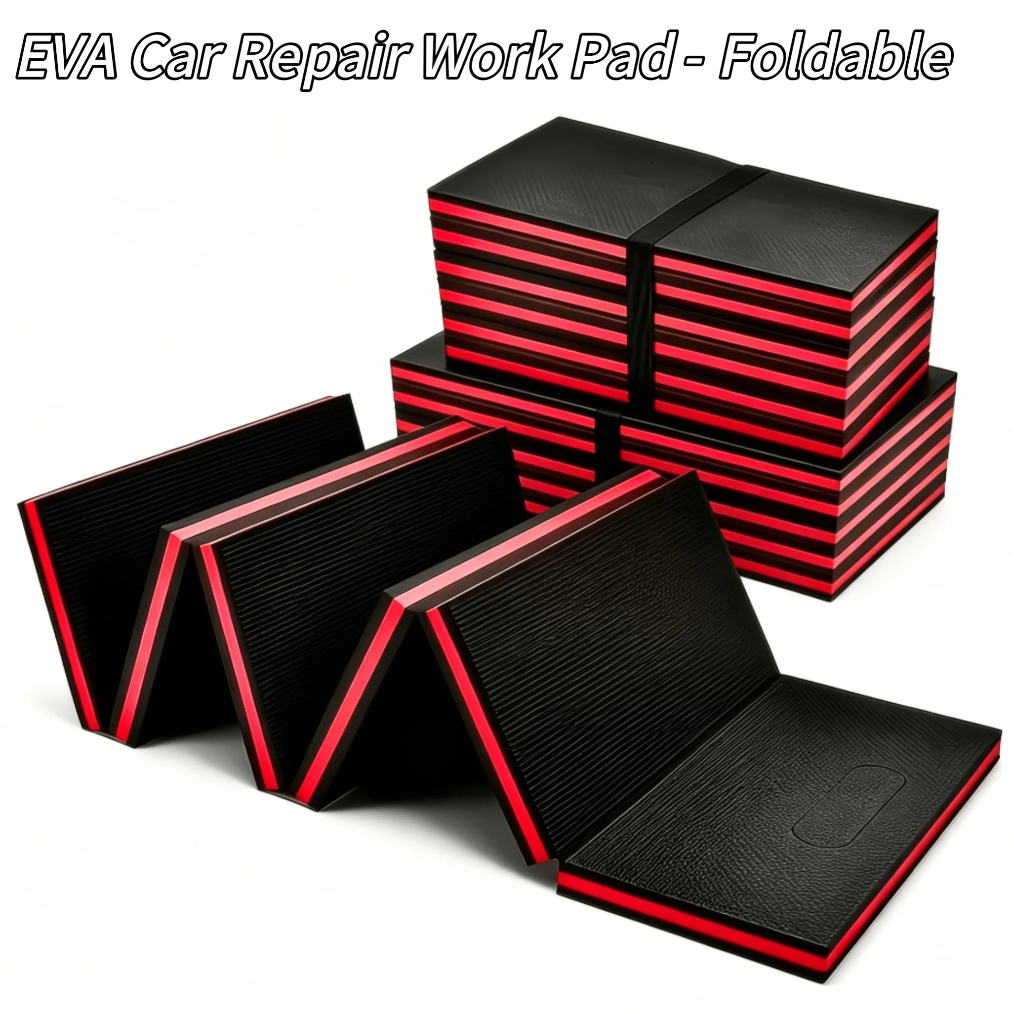 

1/2pcs EVA Car Repair Work Pad - Foldable, Lightweight, Thermal Insulation And Waterproof Multi-purpose Pad, Suitable for Outdoor Repair, Camping, Hiking.Portable Ergonomic Design Durable EVA Material Pad, Multi-function.A Gift for The Family.