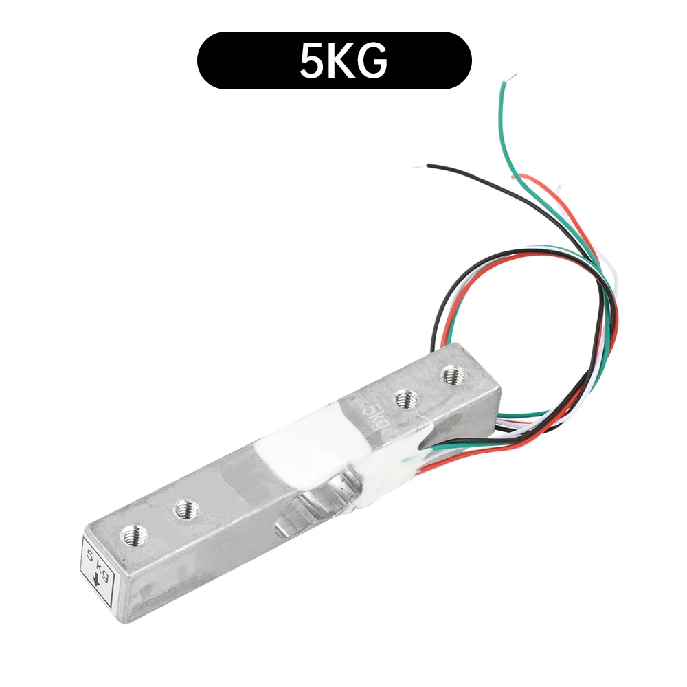Produktbild von HX711 Wägezelle 200g – Aluminium-Kraftaufnehmer, 1,0±10% MV/V, Hohe Präzision, Für Waagen & Messsysteme, 47x12x6mm