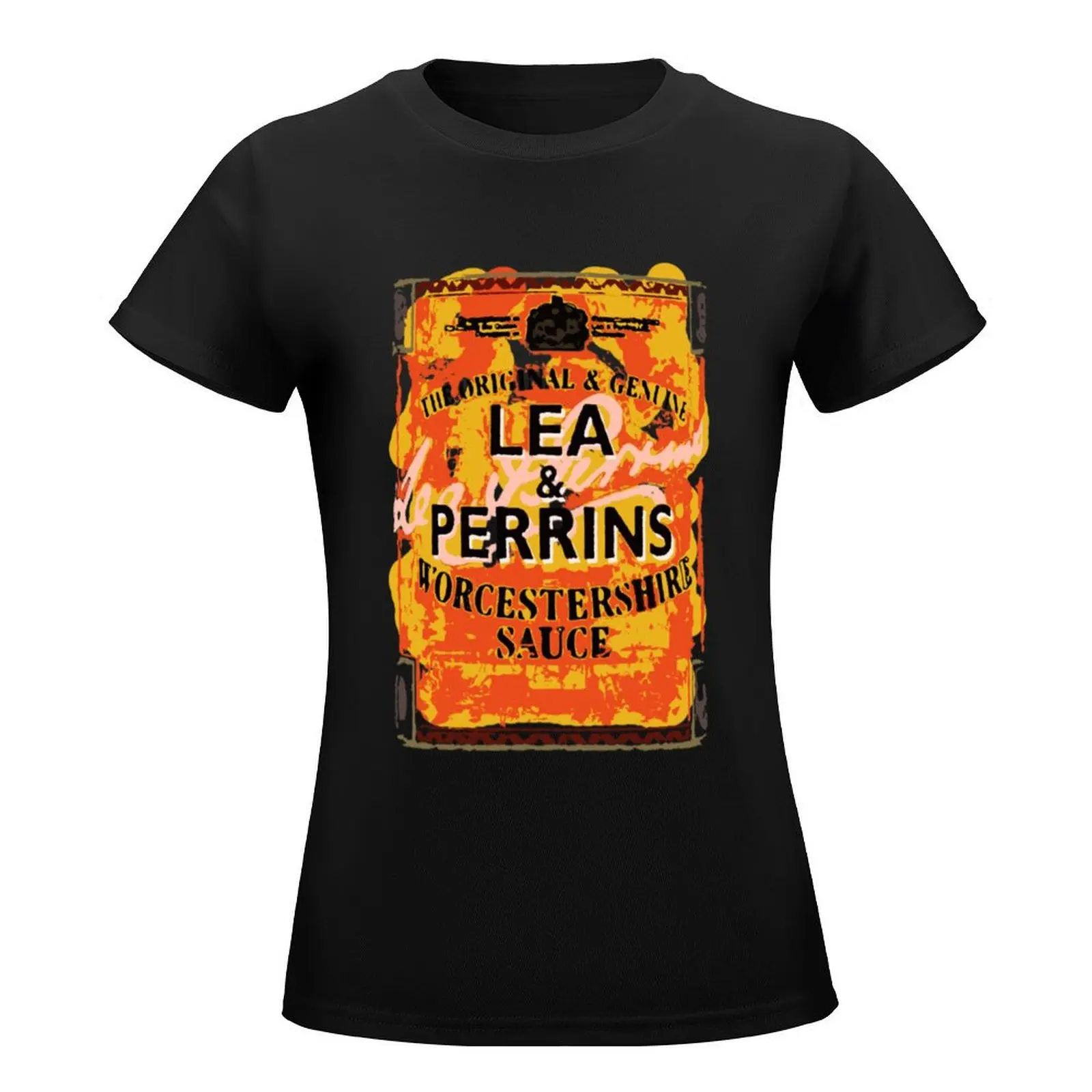 Lea Perrins T-Shirt cute tops lady clothes anime clothes vintage clothes Women