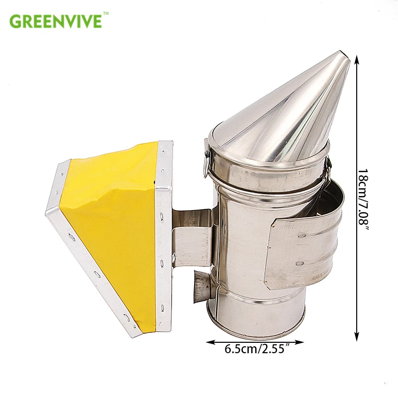 

High Qualituy Bee Smoke Maker Manual Bee Hive Transmitter Kit Beekeeping Tool Beekeeping Equipment 301 Stainless Steel