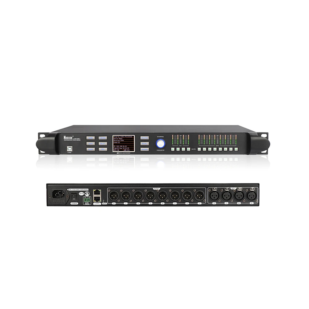 4 Input 8 Output DSP Audio Speaker Management Digital Audio Processor with FIR Processor Audio Sound Equipment