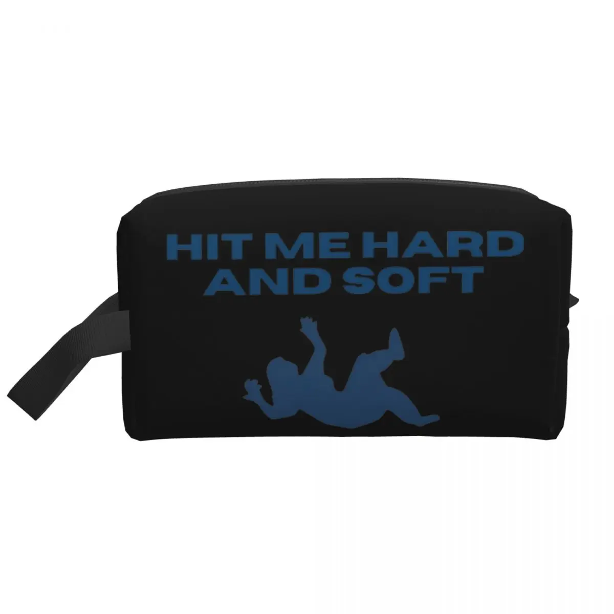 Hit Me Hard And Soft Billies Tour 2024 Makeup Bags Trendy Accessories Woman Storage Bag Zipper Toiletry Case