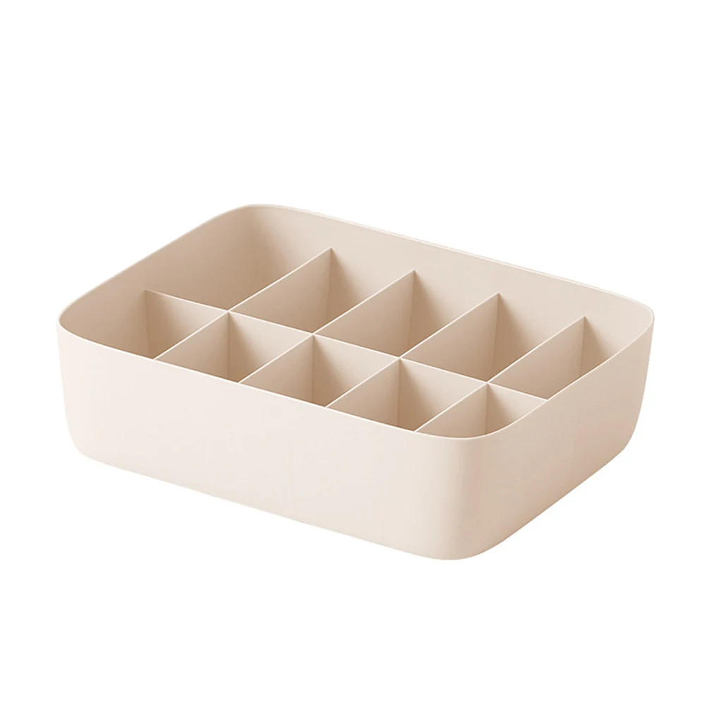 

Plastic Storage Box Underwear Bra Organizer Stackable Basket Container Bedroom Closet Socks Bras Tidy Clean Simple