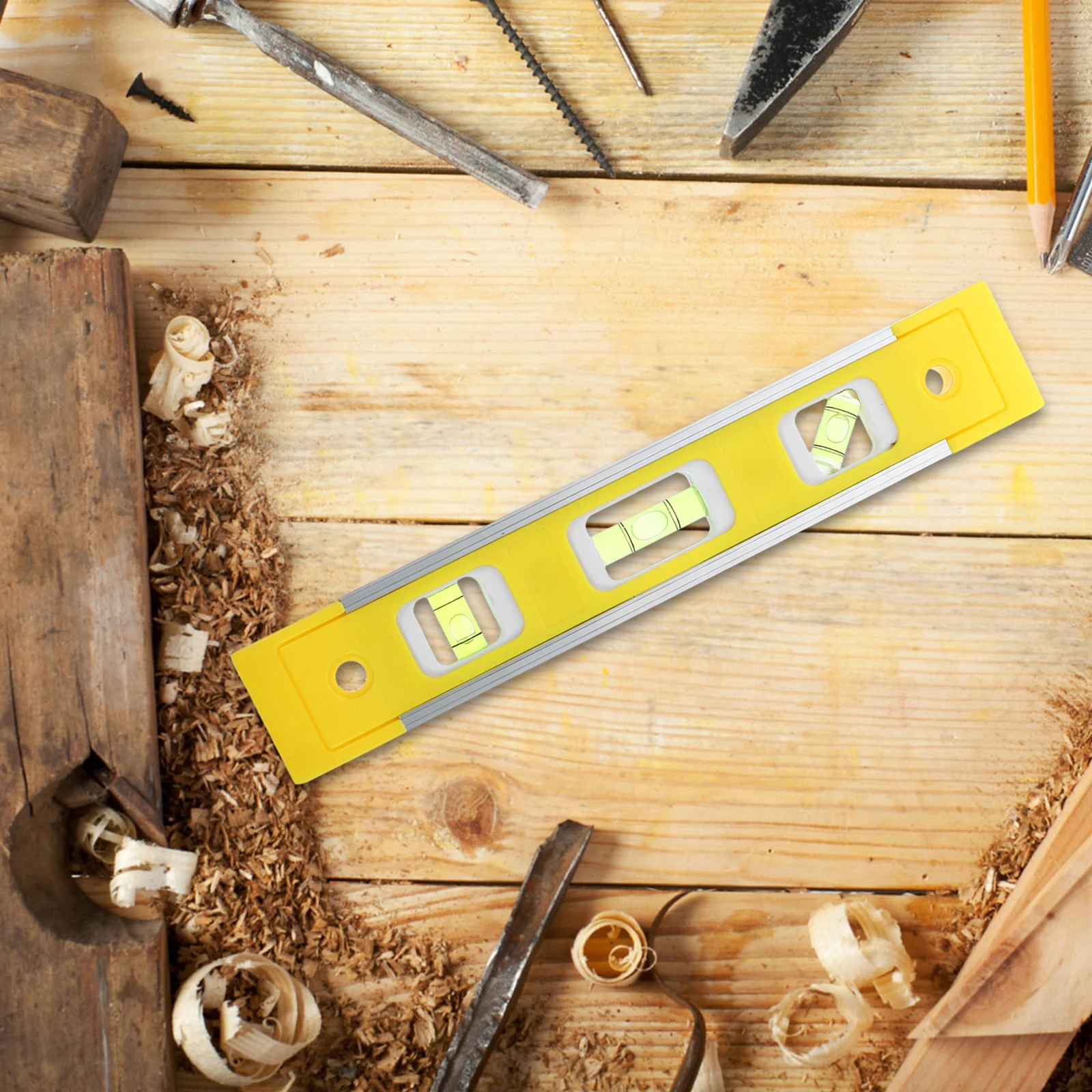 มินิระดับฟองขนาดเล็กอลูมิเนียมแม่เหล็กเสริมการวัดสมดุลเครื่องมือระดับวิญญาณขนาดกะทัดรัดน้ําหนักเบาแม่นยํา