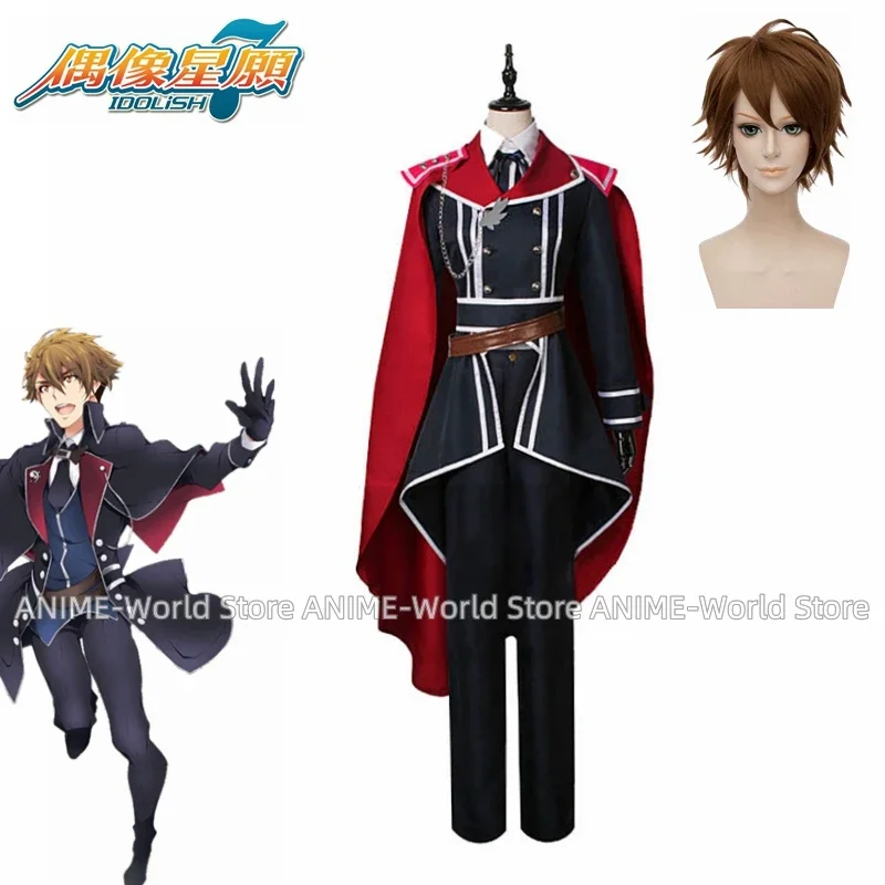 

《Custom Size》Idolish7 TRIGGER Last Dimension Tenn Kujo Cosplay Carnival Costume Wig Halloween Christmas Costume