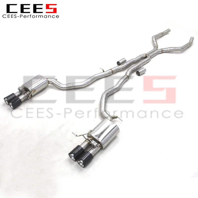 CEES Catback Exhaust Pipes for BMW 650/650i F06 F12 F13 4.0T 2011-2017 Escape SS304 Stainless Steel Exhaust Pipe Muffler System