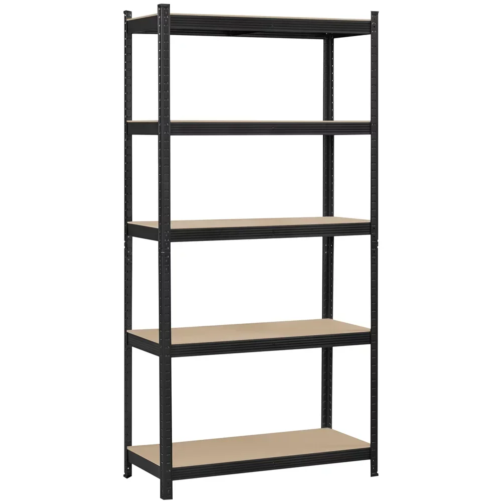 

5-Shelf Boltless & Adjustable Steel Storage Shelf Unit, Holds up to 386 lb Per Shelf