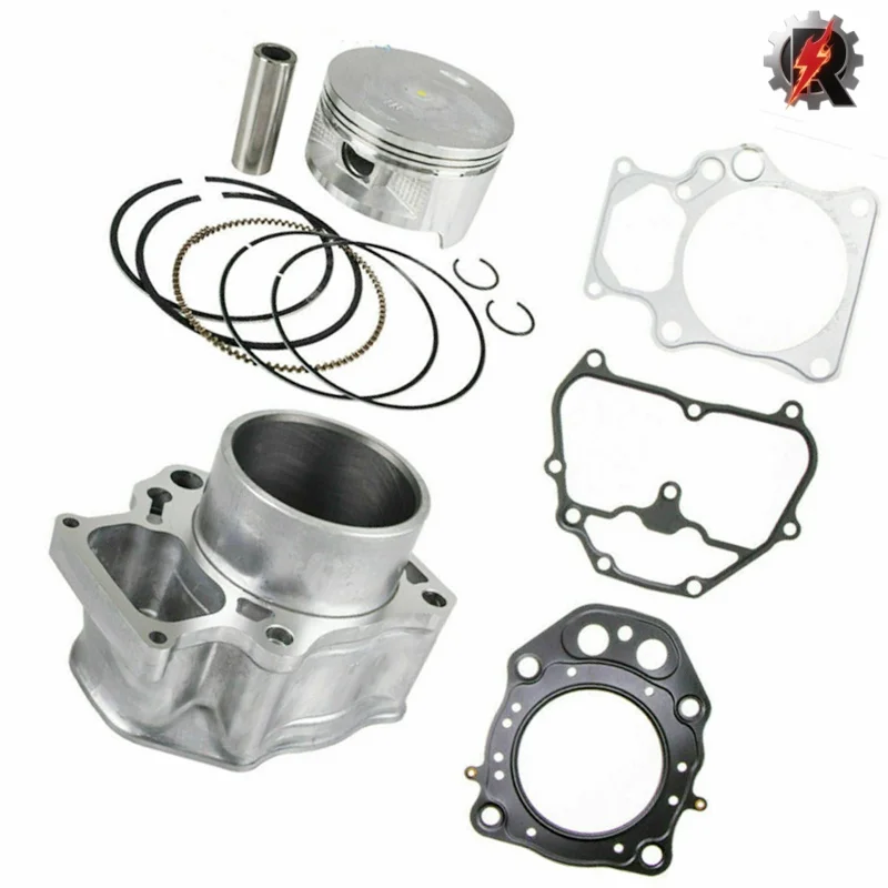 Cilindro de alta calidad, piezas de motor de 86,5mm, kit de pistón de cilindro 420CC para Honda Rancher 420 TRX420 2x4 4x4 2007-2018 ATV Motoblock