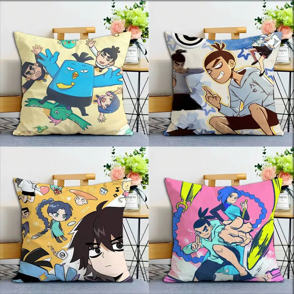 

Scissor Seven World Various Sizes Square Pillow Case For Car Home Bedchamber Decor