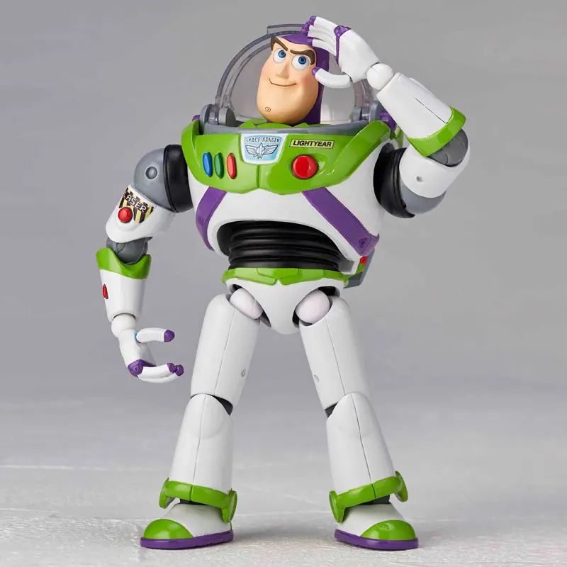 In Stock Ocean Hall Rotating Technology Toy Mobilization Buzz Lightyear 1.5 Handheld Reproduction Action Figure Model Toys