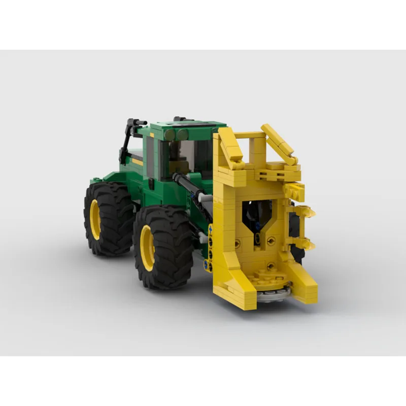

MOC-106923 Urban Farm Agricultural Forest Timber Tractor Building Block Model 427 Parts Boys Children Birthday Toy Gift