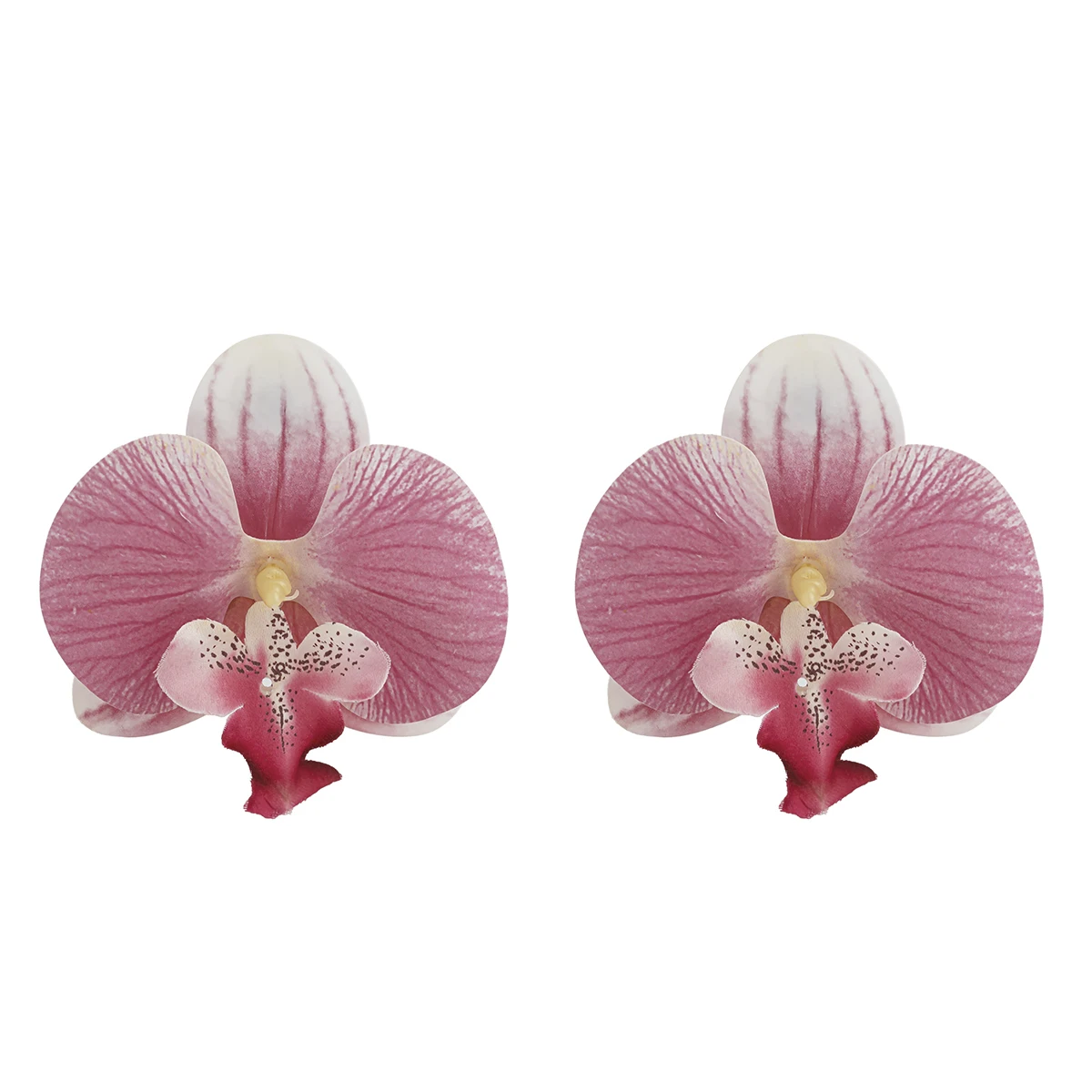 Ingemark Koreaanse Zoete Kleurrijke Vlinder Orchidee Bloem Stud Oorbellen voor Vrouwen Elegante Boho Piercing Oorbellen Esthetische Sieraden